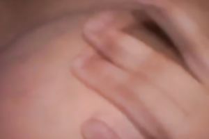 Chubby spouse eats and copulates his preggo white bitch on webcam