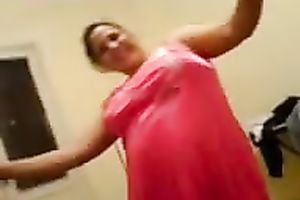 big beautiful woman mom dances for me before we fuck missionary style