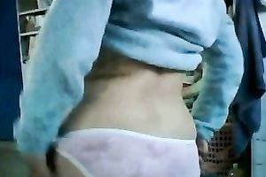 Amateur mexican wench with big mounds undresses on livecam