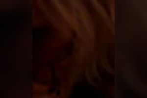 Amateur cute slender blondie wanks and sucks my friend's large weenie