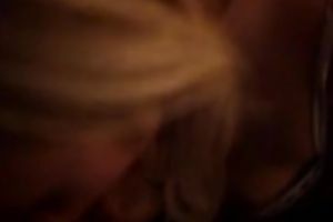 Amateur cute slender blondie wanks and sucks my friend's large weenie