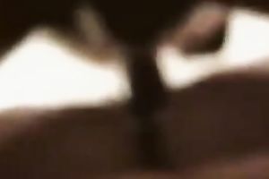 Adorable and perverted Arab white wife screwed and fed with a dong