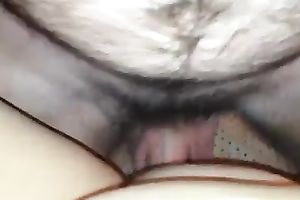 I have a fun drilling juicy cunt of my sweet and sexually excited a bit pale wife