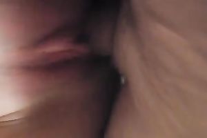 I fuck my wife's love tunnel with favourite sex toy toy