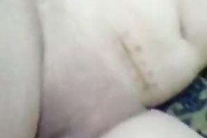 Iranian pale skinned wench with saggy wobblers engulfing my jock balls deep