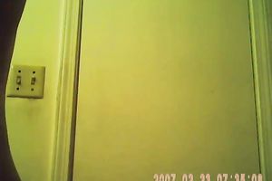 Nasty aged woman stripping in a changing room so this babe receive caught on web camera