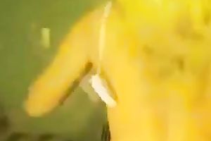 Blond haired playgirl in white brassiere stripteased for me merely on web camera