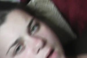 Chubby lewd floozy with massive butt was busy with engulfing rock hard schlong