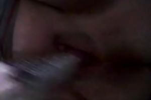 My kinky girlfriend used latrine brush to fuck her own twat