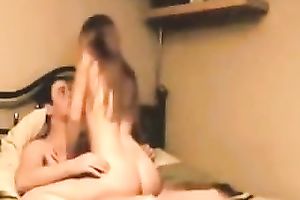 Long haired playgirl of mine was born to ride my rock hard chunky wang