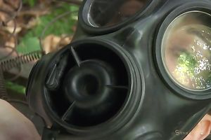 Bent Over Strappado pose perverted blond receives analfucked by dark chap