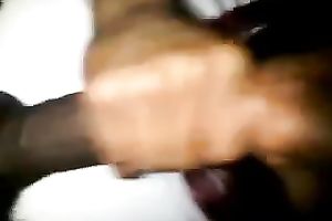 My kinky girlfriend sucks my large dark 10-Pounder like avid