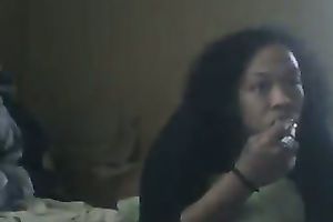 I have a fun polishing my girlfriend's anal opening