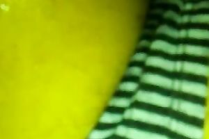 Closeup homemade teaser clip of my wife's moist vagina in the pants