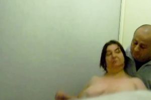 Horny aged aunt riding her hubby's hard 10-Pounder in reverse cowgirl pose