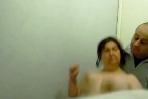 Horny aged aunt riding her hubby's hard 10-Pounder in reverse cowgirl pose