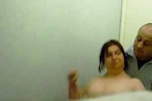 Horny aged aunt riding her hubby's hard 10-Pounder in reverse cowgirl pose