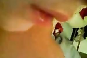 Filming myself masturbating and licking my fingers