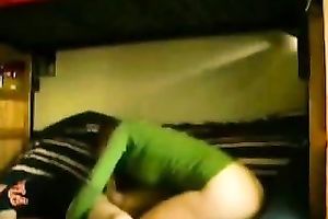 My sexually excited neighbor rides my hard pecker in reverse cowgirl pose