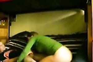 My sexually excited neighbor rides my hard pecker in reverse cowgirl pose