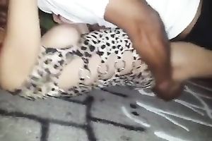 Lusty hooker provided my buddy with a perverted tugjob session