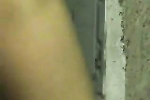 Skinny web camera whore with small booty bonks her taut asshole with her sex toy