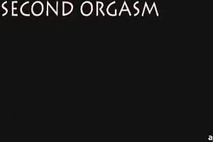 Closeup movie scene of my sexually excited GF banging her vag with pink vibrator