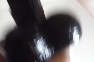 Toying girlfriend's soaked wet crack and eating out her dry