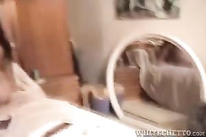 A stud invites a horny and indecent slut to take pictures of her