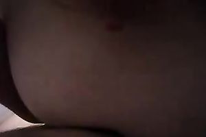 My plump breasty slutty wife tries to please me by riding on top