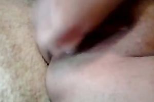 Bulgarian wife is pushing her soaked snatch in front of me