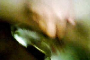 Filming my perverted dark brown girlfriend engulfing and taking my BBC