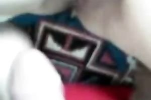 Poking my hot brunette hair girlfriend in a missionary position