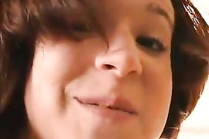 Lewd redhead girlfriend can't live without blowing my prick and take facial