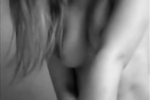 College girlfriend films herself on webcam naked and flashes her love bubbles