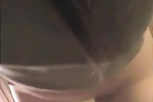 Adorable girlfriend blows shlong and glides her lips all over his balls