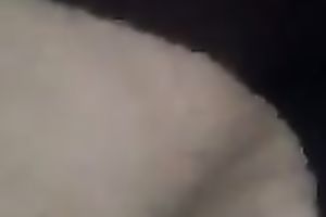 Black bosomy nympho with hawt puffy teats was fingering her own twat