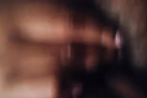 Black bosomy nympho with hawt puffy teats was fingering her own twat