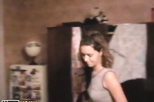 Sex adventures of lewd Russian gal Dasha and her boyfriend Alex
