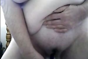 Ugly as fuck grey haired old web camera floozy flashed my buddy her bazookas