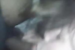 White blonde white wife hungrily engulfing my large dark schlong