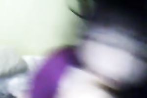 Sexy slutty wife with beautiful smile flashes her privates on livecam