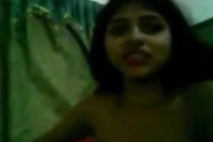 Cute and juvenile Pakistani amateur wife submissively blows my rod on livecam