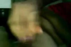 Cute and juvenile Pakistani amateur wife submissively blows my rod on livecam