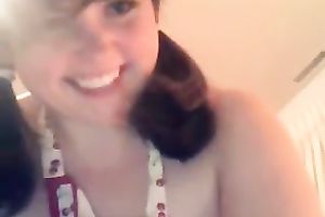 Pigtailed ex-GF of my buddy wanted everyday wet crack teasing from him