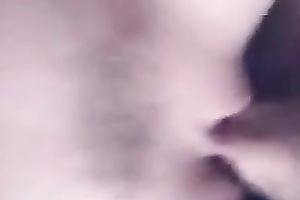 My skinny brunette hair paramour sucks my weiner after jumping on it