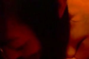 Cute Asian dark brown Married slut was stroking and engulfing my buddy's tool