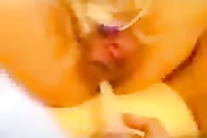 The hardcore BDSM sex games with the cunt and dark hole of my girl