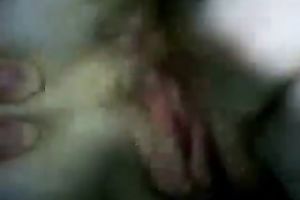 Hairy backdoor and pink soaking cookie of my GF look appetizing