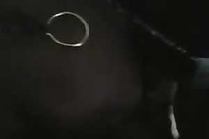 Dark skinned cheap dilettante floozy works on my buddy's powerful knob